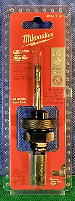 Milwaukee 49-56-9100 7/16  Hex Shank Quick Change Hole Saw Arbor NEW • $19.99