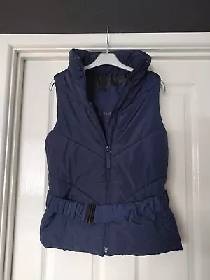 Zara Ladies Navy Gilet /Bodywamer Size Medium • $5.60