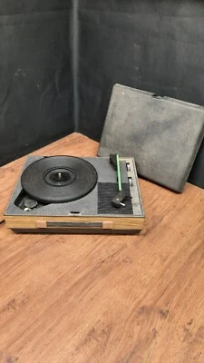 £25 • Buy Fidelity HF42 Vintage Portable Record Player With Built In Speaker Turntable