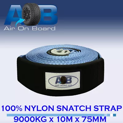 SNATCH STRAP 10 METER 9000 KG RECOVERY 4X4 4WD OFF ROAD 9 TONNE Nylon • $55