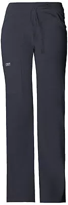 Cherokee Workwear Stretch Women's Drawstring Cargo TALL Scrub Pants - 24001T • $29.50