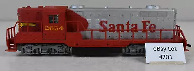 (Lot 701) HO Model Train AHM Diesel Locomotive Santa Fe 2654 • $7.99