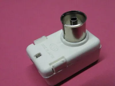 £1.50 • Buy Coax Right  Angle Socket Female  TV Aerial Free View Etc 90 Degree Type K056  W