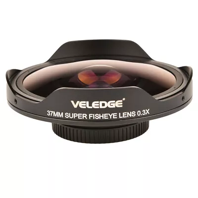 37mm / 43mm 0.3X Fisheye Ultra Wide Angle Lens For Video Camera Camcorder • $68.99