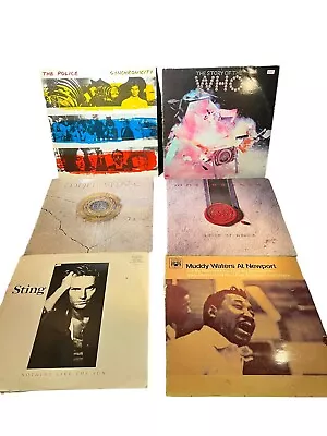 6 X Vinyl Records Muddy Waters At Newport Whitesnake Job Lot House Clearance • $61.01
