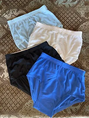 Vtg 80s JOCKEY 100% Nylon Tricot Underwear Briefs Y Front  Rare 36 4 Pairs Lot • $197