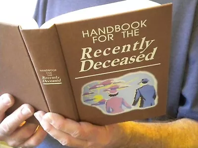 Handbook For The Recently Deceased Book Movie Prop - Tim Burton Beetlejuice Fans • $37.95