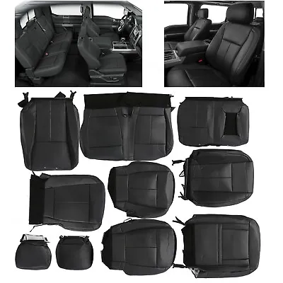 Fits Ford F150 Super Crew 2015-2021 Replacement Full Seat Covers Kit • $150.99