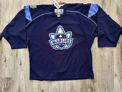 RARE PROTOTYPE Vintage 2005 Toronto Marlies AHL Jersey Size 54 Reebok Maple Leaf • $363.09