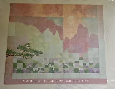 Max Hayslette Lithograph Winn/Seattle 1988 33”x 40” Print Seattle • $90