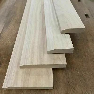 Oak Veneered Bevelled Skirting & Architrave Boards 18mm MDF With 1mm Oak Veneer • £18.81