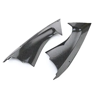 $27.56 • Buy For Yamaha YZF R6 2008-2016 Carbon Fibre Side Air Duct Cover Fairing Insert Part