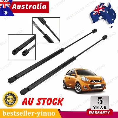 2x Gas Struts Lift Supports For Nissan Micra Boot Hatch K13 2010-2018 Brand NEW • $20.43