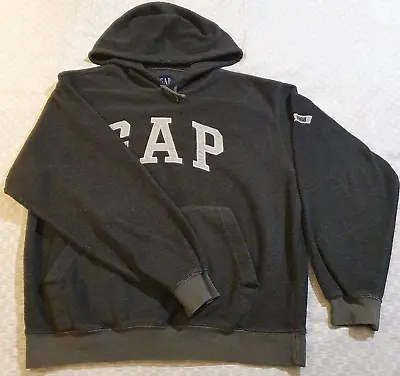 Gap Mens Grey Fleece Hoodie Size XS Good Condition • £7