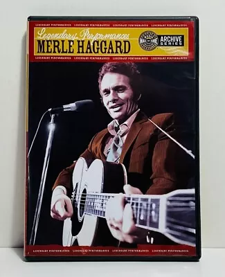 Legendary Performances  Merle Haggard  - DVD • $9