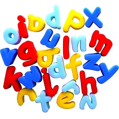 Alphabet Sponge Foam Letters Kids Painting Set Activity Arts Crafts Craft Paints • £4.45