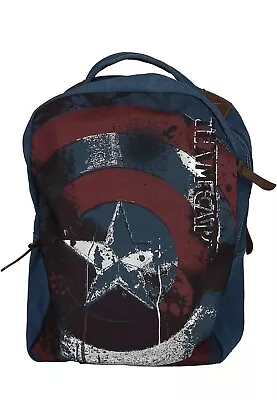 MARVEL Captain America Canvas Backpack “Join A Side” TEAM CAP • $35.99