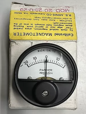 R.b. Annis Magnetometer Model 2c 20-0-20 In Original Box Excellent Condition • $119.67