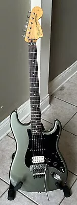 Deluxe Strat® HSS With Floyd Rose And Seymour Duncan Upgrade Pewter And Black. • $700