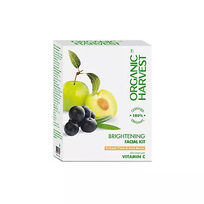 Organic Harvest Brightening Facial Kit: Kakadu Plum & Acai Berry  Pack Of 5 Sach • £62.18