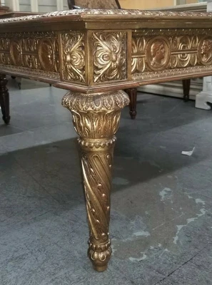$3350 • Buy E.J. Victor Signed.cocktail Newport Wood Table  Ej Victor