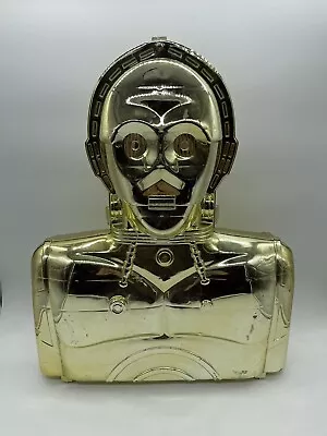 Vintage C-3PO Gold Action Figure Storage Case Star Wars 1983 Kenner • $79.99