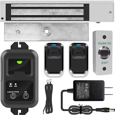 UHPPOTE Access Control Outswinging 600lb Electric Magnetic Door Lock Kit System • $104.49