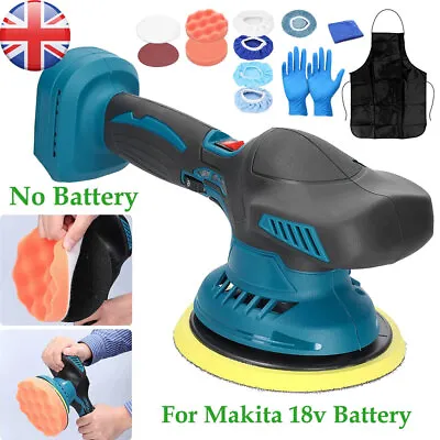 For Makita 18V LXT Battery UK Cordless Rotary Car Polisher Buffer Sander Machine • £50.99
