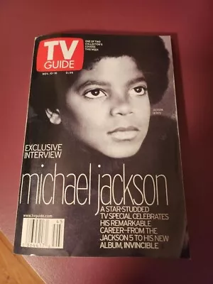 Michael Jackson + Absolutely Fabulous TV Guide 2001 Vol 49 No. 45 Issue 2537 • $4