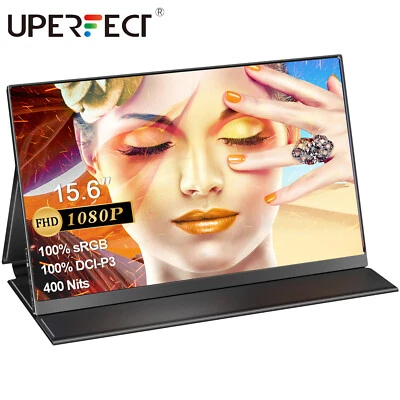 $79.99 • Buy 15.6  Portable Monitor Screen Display IPS 1920x1080 For Laptop PS4Xbox360 Switch