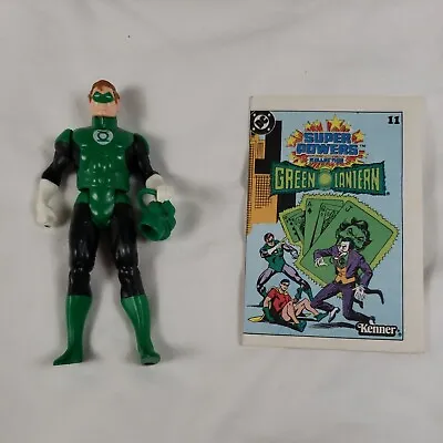 $80 • Buy Super Powers Kenner Green Lantern Hal Jordan W/ Comic, Battery DC 1984