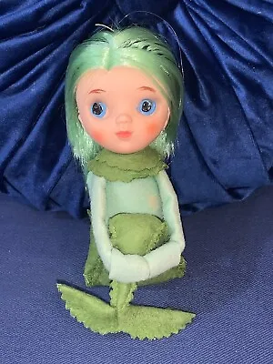 Vintage 1967 Kamar Mini The Mermaid Doll Green Knee Hugger Pre Blythe 11” Rare • $169.99