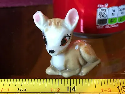 Wade Disney Bambi Deer B Porcelain Original Classic Figure Miniature Ornament • £8.61