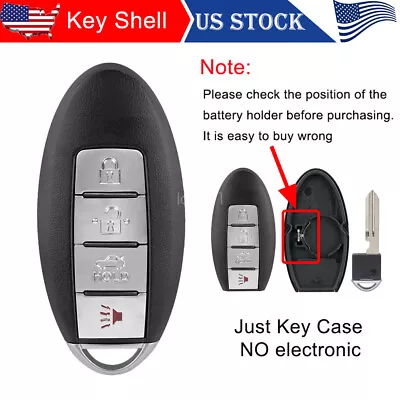 4 Button Key Fob Remote Shell Case For Infiniti G25 G35 G37 Q60 FX35 FX37 QX70 • $8.89