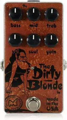 Menatone The Dirty Blone Overdrive Guitar Effects Pedal • $289.99