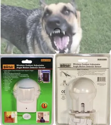 Wireless Home Security Motion Sensor For Electronic Barking Dog K9 Burglar Alarm • $29.49