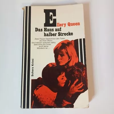 German Language Ellery Queen Halfway House Das Haus Auf Halber Strecke • $8