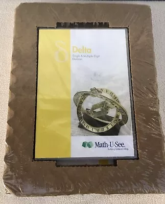 Math U See Delta Hardcover Instruction Manual And New DVD • $29.75