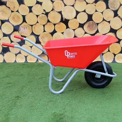 Wheelbarrow 85 Litre 150kg Builders Horse Stable Hay Equestrian Garden Cleaning • £53.95