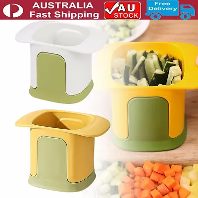 2in1 Vegetable Chopper Dicing Slitting Potato Onion Cutter Slicer Multifunction • $13.23