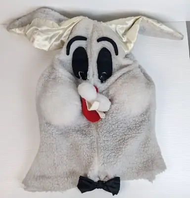Vintage Rabbit Bunny Costume Cosplay Theater Easter Halloween Head Only Creepy • $49.99