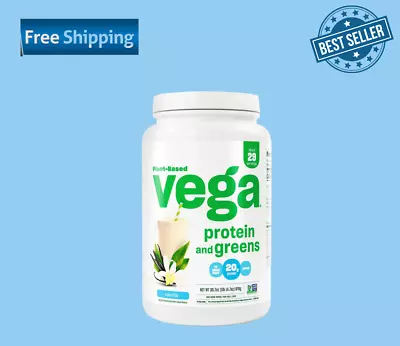 Vega Vanilla Flavored Protein Powder (No Ship To CA) • $54.99