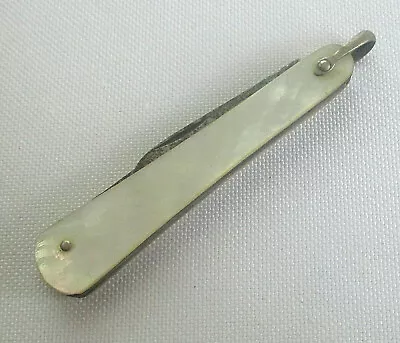 Vintage Voos U.S.A. Mother Of Pearl Pocket Knife • $25