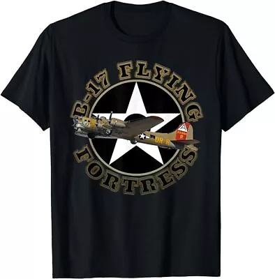 B-17 Flying Fortress Heavy Bomber Air Shows Plane Spotting T-Shirt • $16.99
