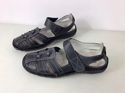 Spring Step Leather Shoes Womens 7 • $24.95