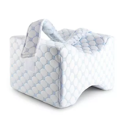 Ecosafeter Knee Pillow Premium Memory Foam Leg Pillow For Sleeping Relieve Lo... • £17.84