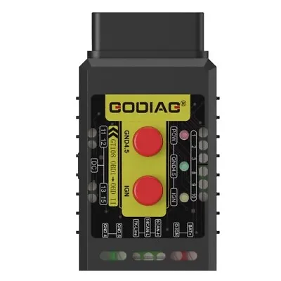 2023 Godiag GT108 Full Version Super OBDI-OBDII Universal Conversion Adapter • $75.99