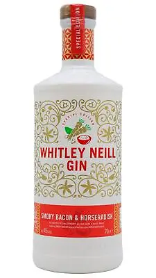 Whitley Neill - Limited Edition Smoky Bacon & Horseradish Gin 70cl • £29.35