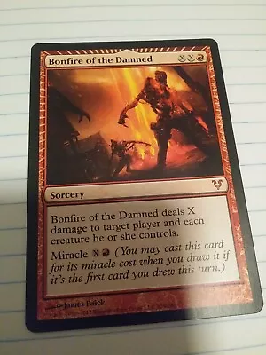 1x Bonfire Of The Damned NM English Avacyn Restored MTG Magic • $5