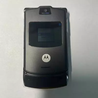 Original Motorola RAZR V3 MP4 Unlocked GSM 850/900/1800/1900 Flip Mobile Phone • $31.99